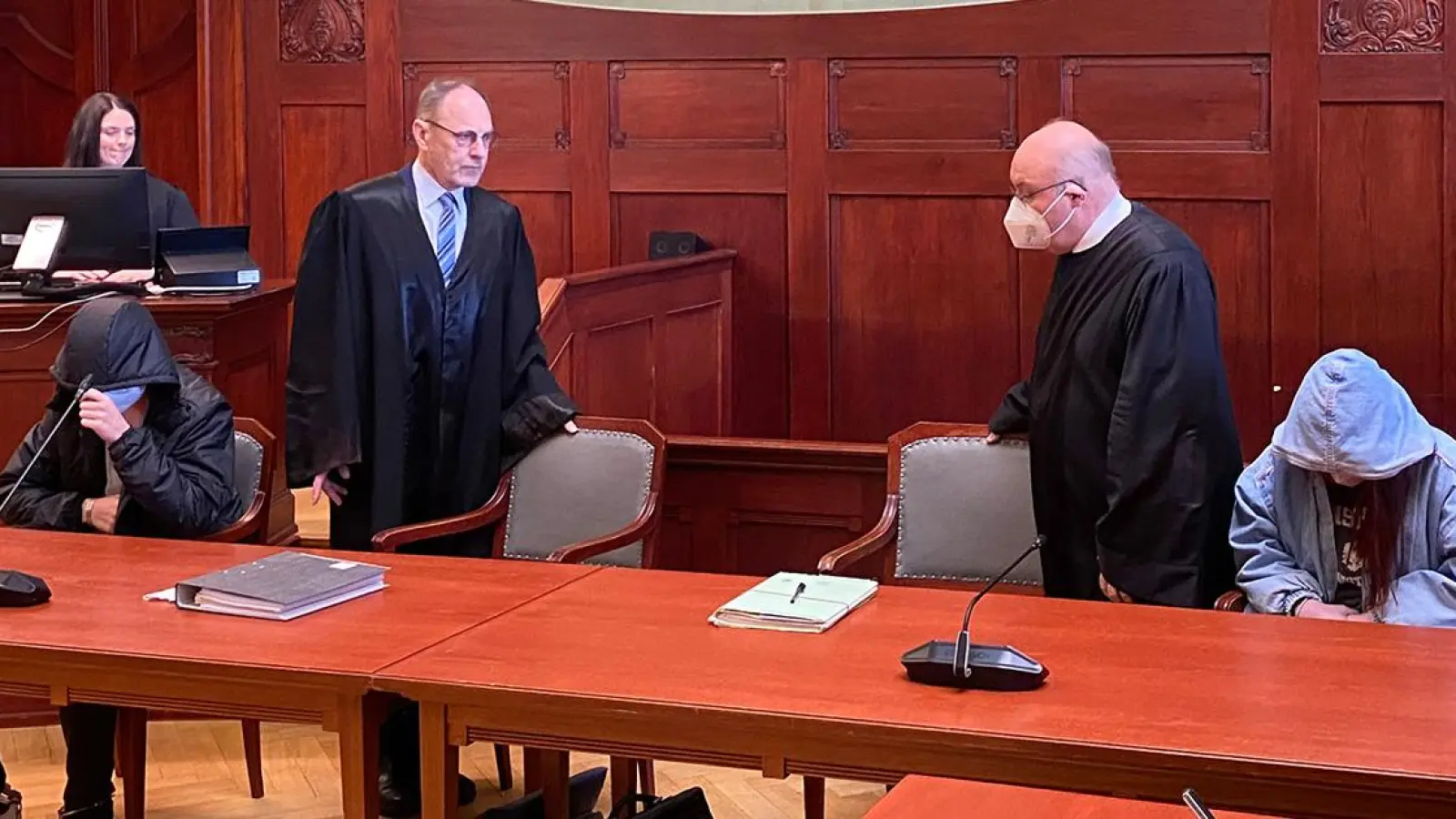 Doppelmord von Mistelbach: Felix S. und Hannah S. sind des zweifachen Mordes schuldig gesprochen worden. (Foto: Lenkeit)