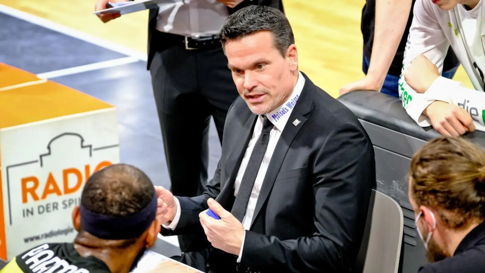 Warnt vor dem kommenden Gegner Vechta: Bayreuths Head Coach Raoul Korner. (Foto: Thorsten Ochs)