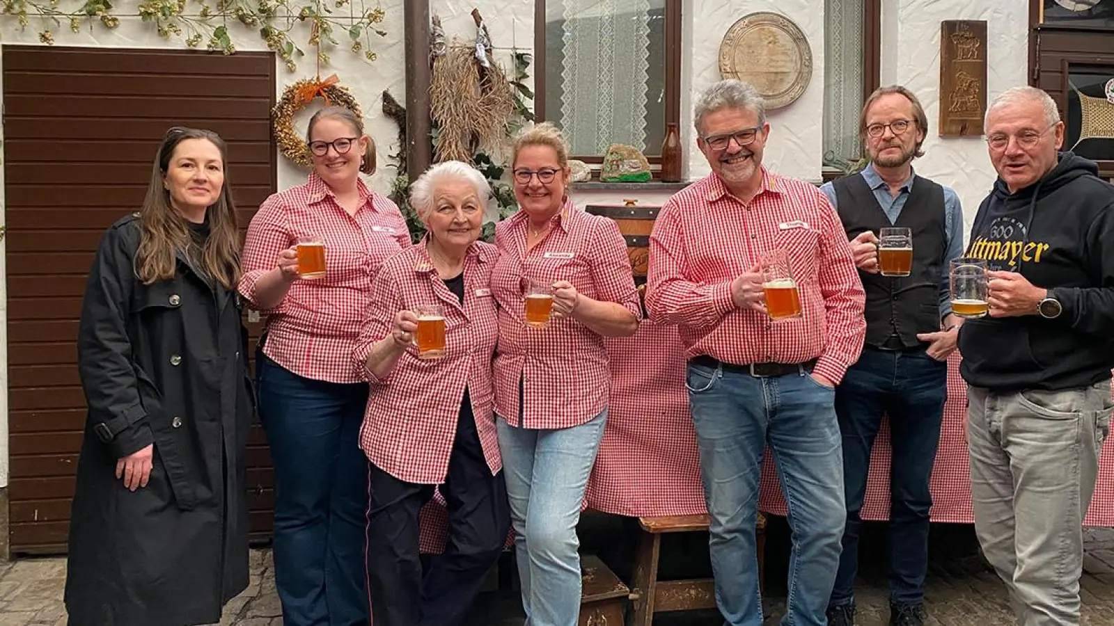 Buschenschänke Bayreuth: Wenn der „Biergarten auf Zeit” überlebensnotwendig wird (Foto: Lenkeit)