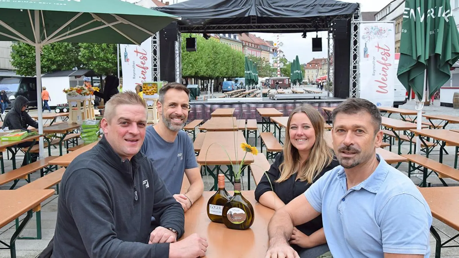 Bayreuther Weinfest in wenigen Tagen - Besonderheit zur Jubiläumsausgabe (Foto: Dörfler)