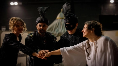 Mit Georg Friedrich Händels „Floridante“ ist Bayreuth Baroque erfolgreich in seine sechste Ausgabe gestartet. Das Bild wurde bei den diesjährigen Proben in Griechenland aufgenommen. <br> (Foto: Clemens Manser)