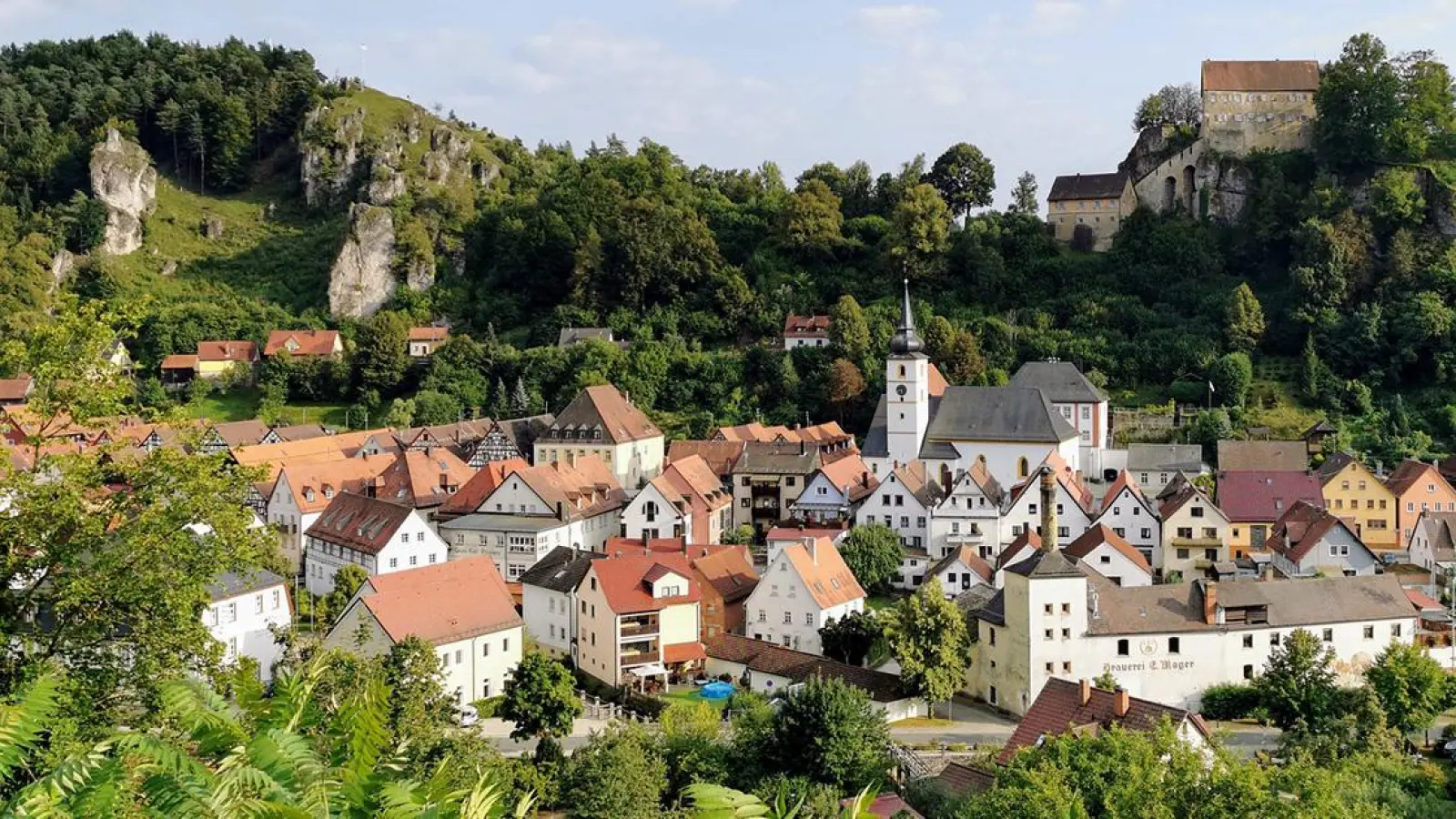 Pottenstein im Landkreis Bayreuth. (Foto: red)