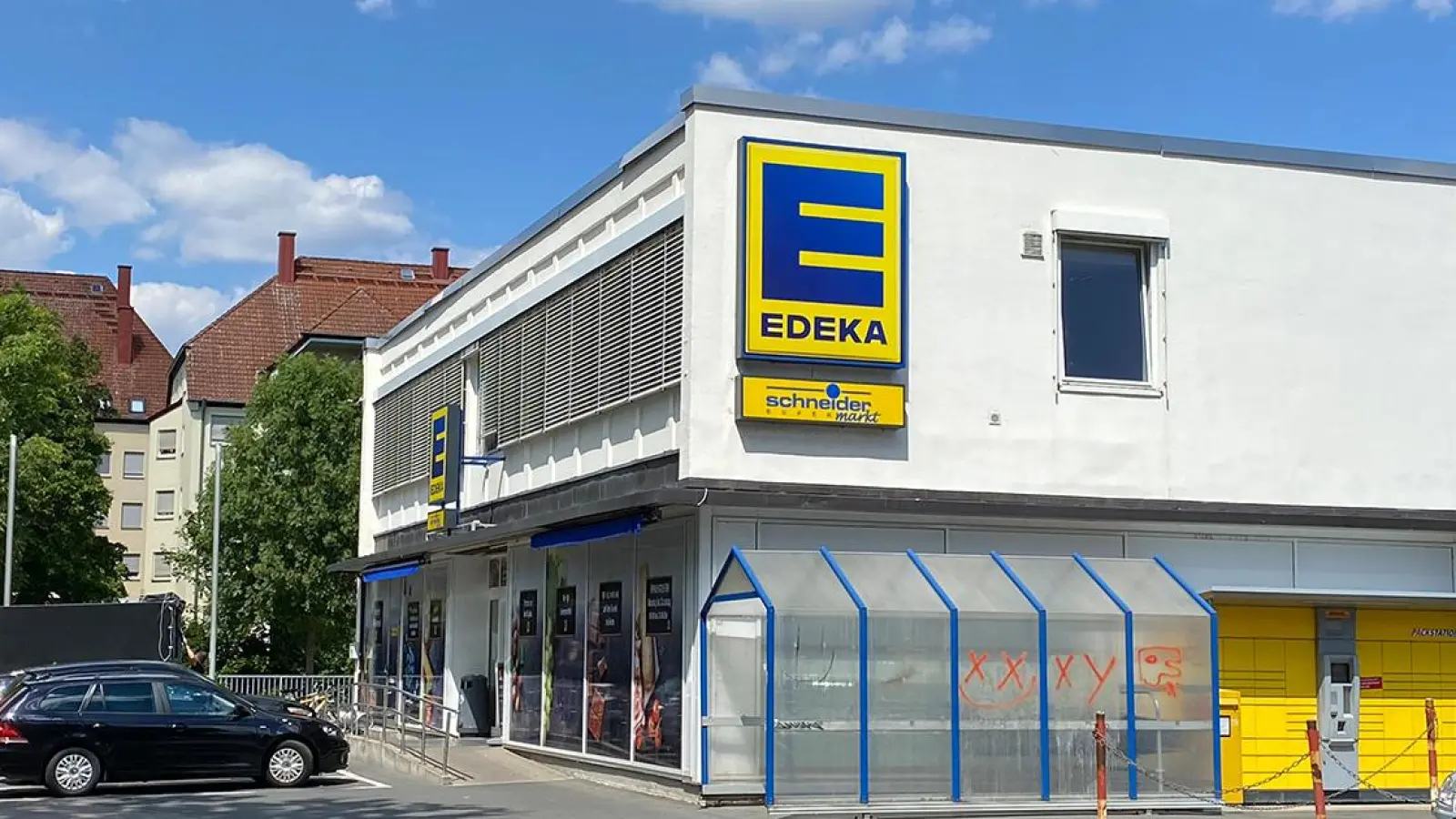 Der Edeka Schneider Markt in der Carl-Burger-Straße schließt. Bild: Jürgen Lenkeit (Foto: Lenkeit)