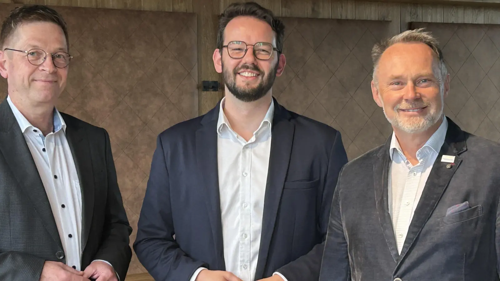 Geben sich kämpferisch: V.l: Jörg Reutershan, Andreas Zippel und Thomas Bauske.  (Foto: gmu)