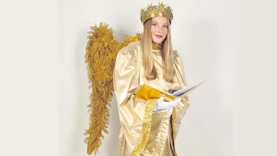 „Von dieser Aufgabe werde ich später noch meinen Kindern erzählen.” Anna Leykauf über ihre Rolle als Christkind. (Foto: red)