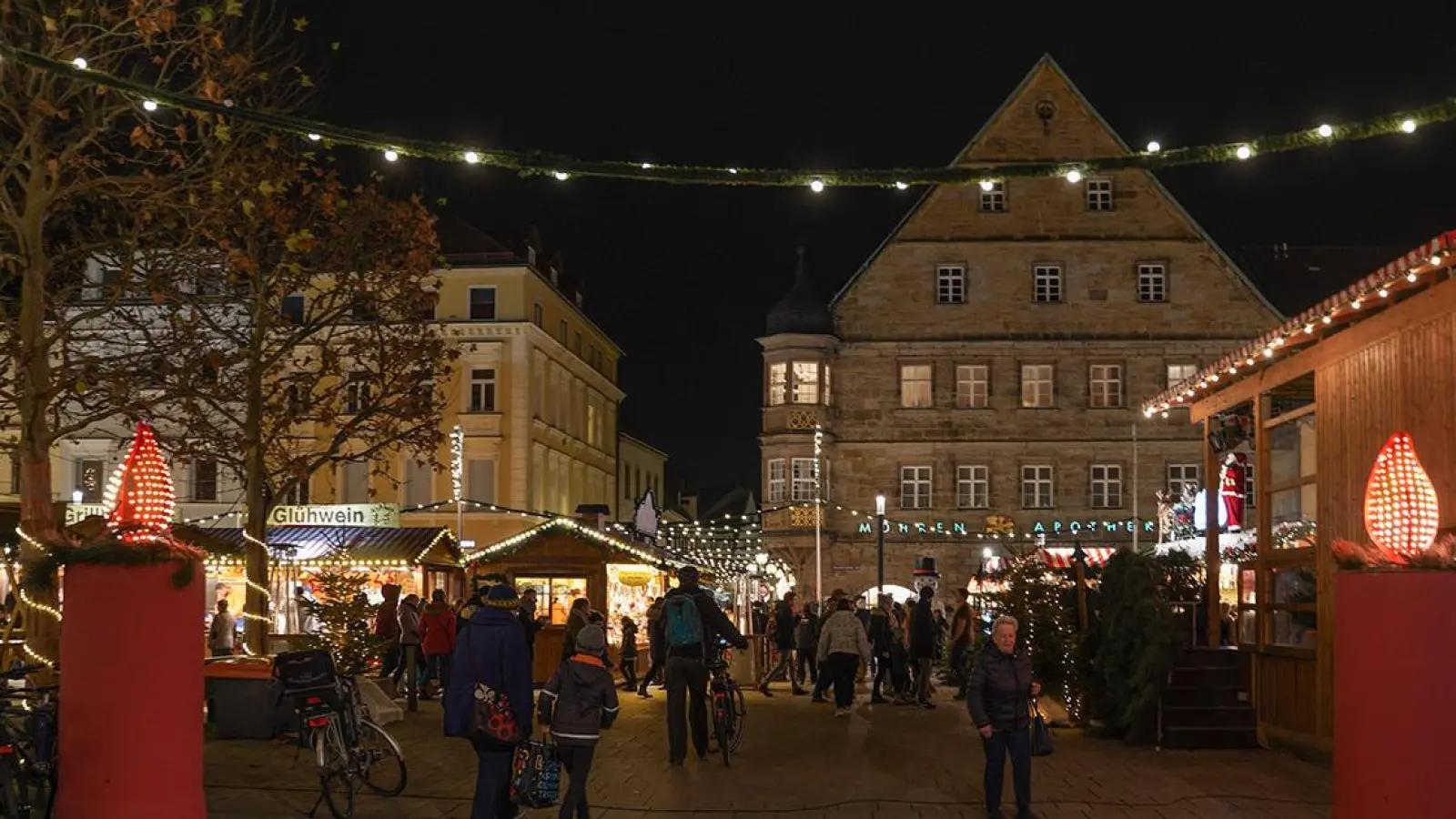 Corona-Virus in Bayreuth: Regeln für den Christkindlesmarkt (Foto: Stefan Dörfler)