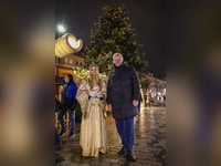 Gestern Abend wurde der Bayreuther Christkindlesmarkt feierlich eröffnet. (Foto: sd)