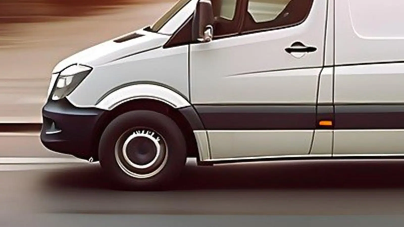 Ein Sprinterfahrzeug auf der Straße. (Symbolbild: pixabay/James163)