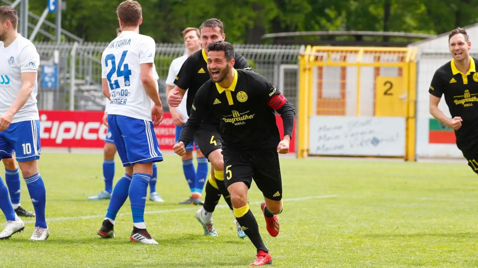 Eddy Schwarz traf zum zwischenzeitlichen 1:0. (Foto: Peter Kolb)