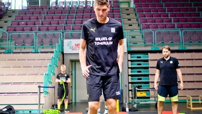 Feiert er heute sein Comeback? Center Andi Seiferth. (Foto: Thorsten Ochs)