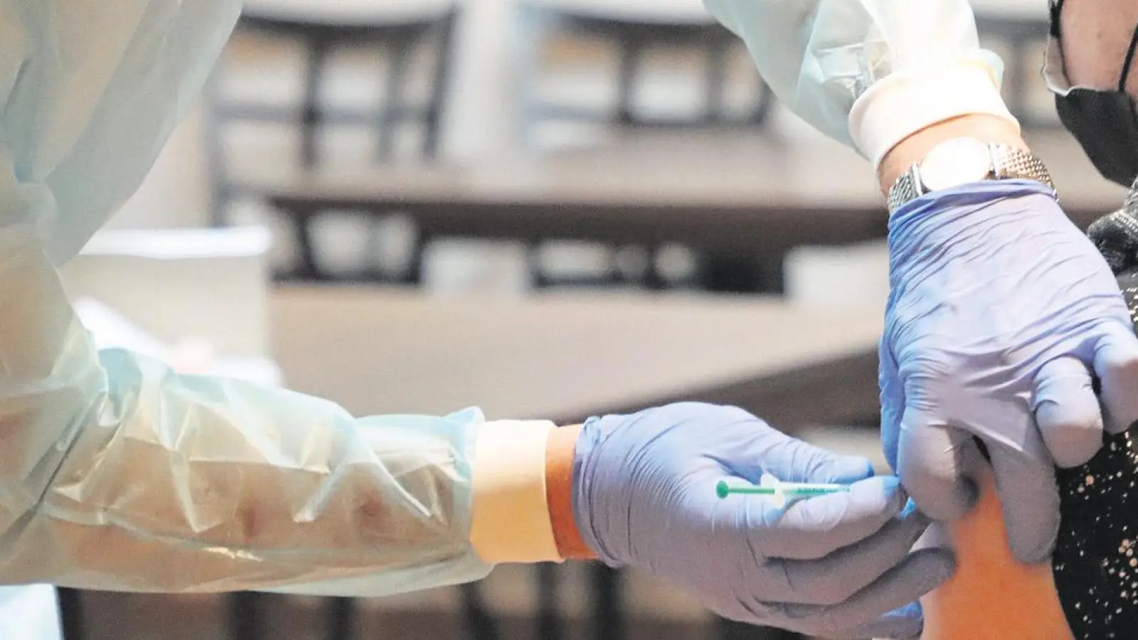 Corona-Virus in Bayreuth: Biontech-Woche in den BRK-Impfzentren (Foto: red)