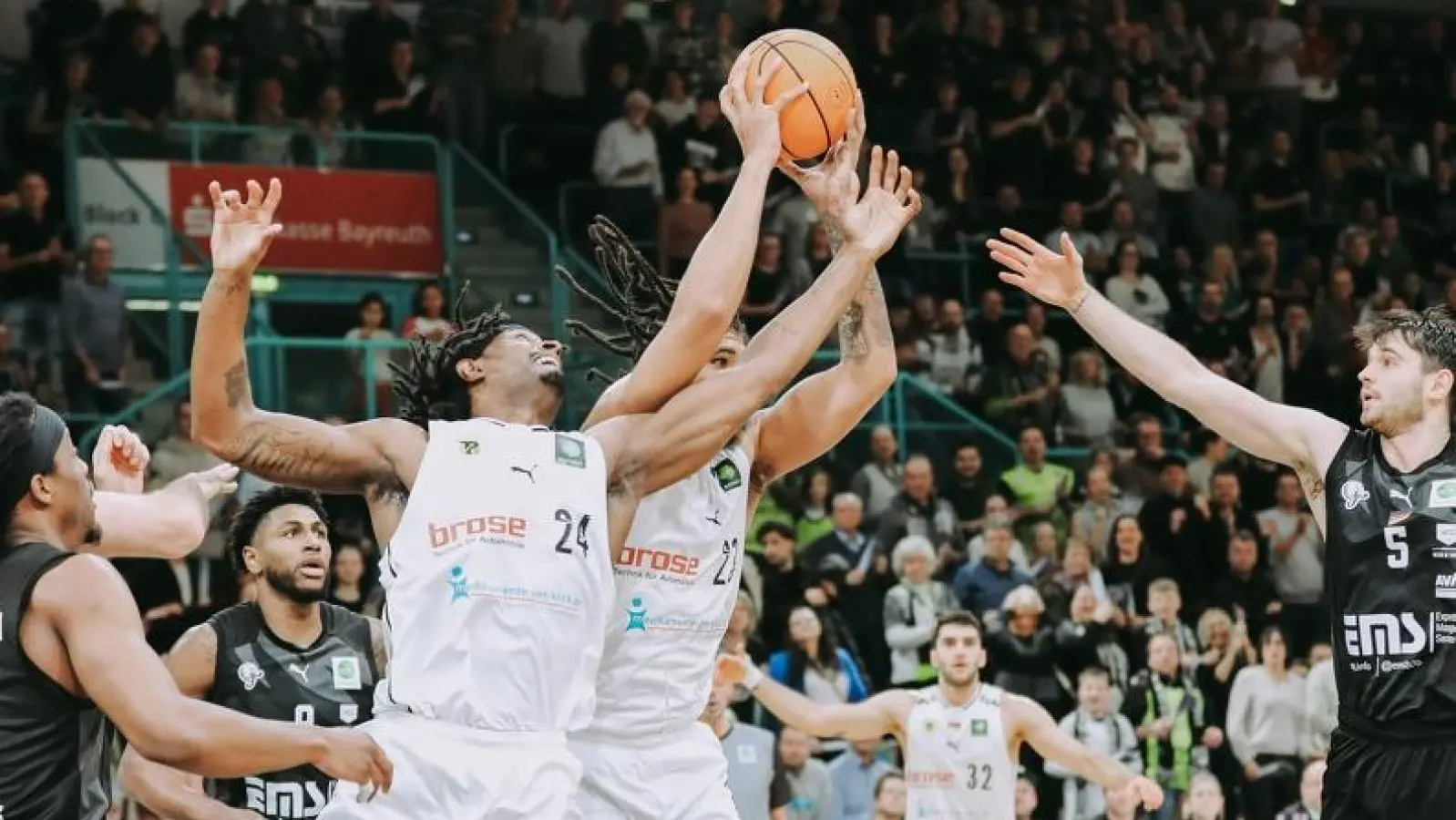 Überlegen setzte sich der BBC Bayreuth heute Abend gegen die Nürnberg Falcons durch. (Foto: Thorsten Ochs)
