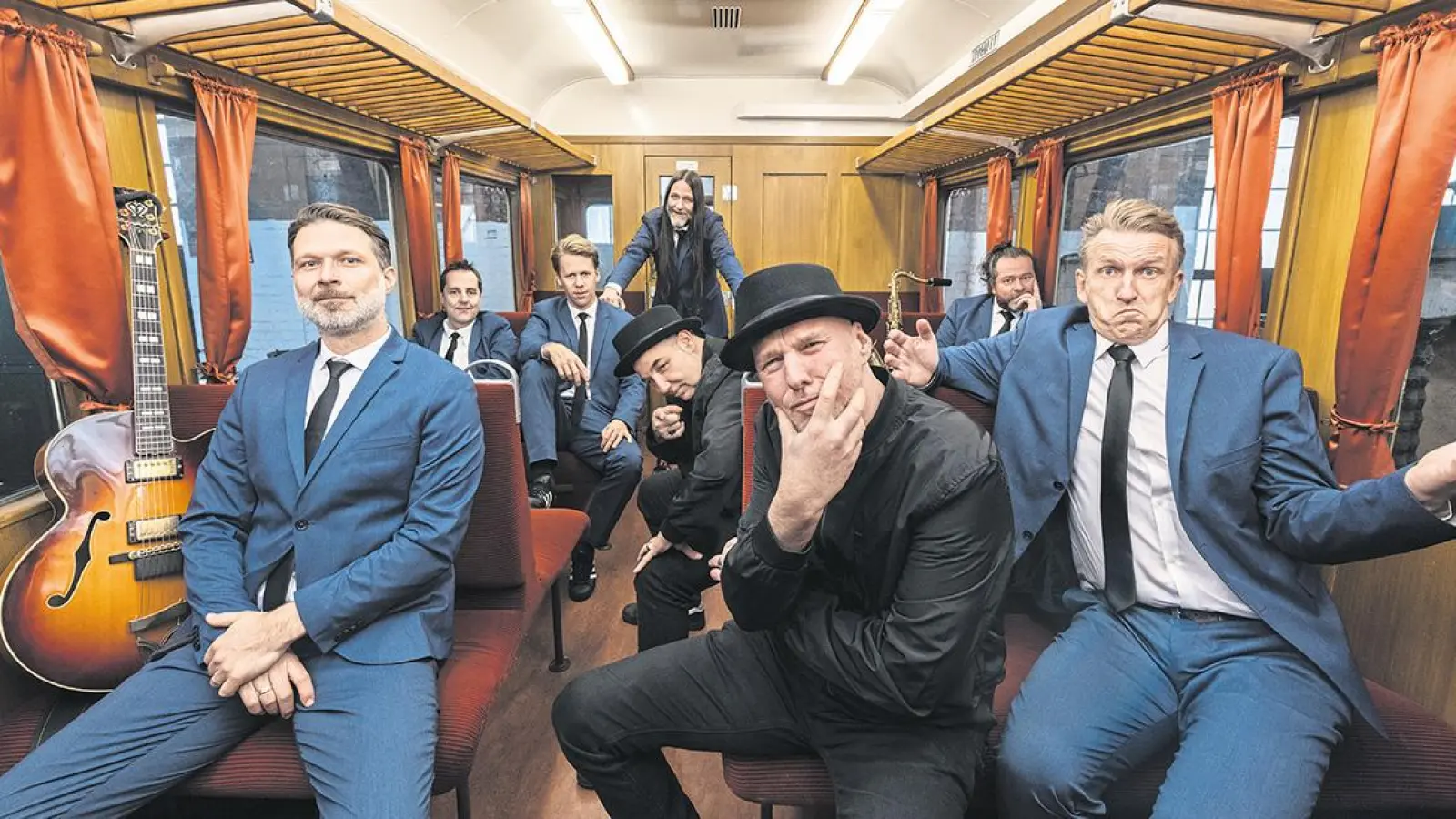 „Jazzkantine“ tritt am Mittwoch, 4. August, in der Wilhelminenaue auf. (Foto: Marc Stantien)