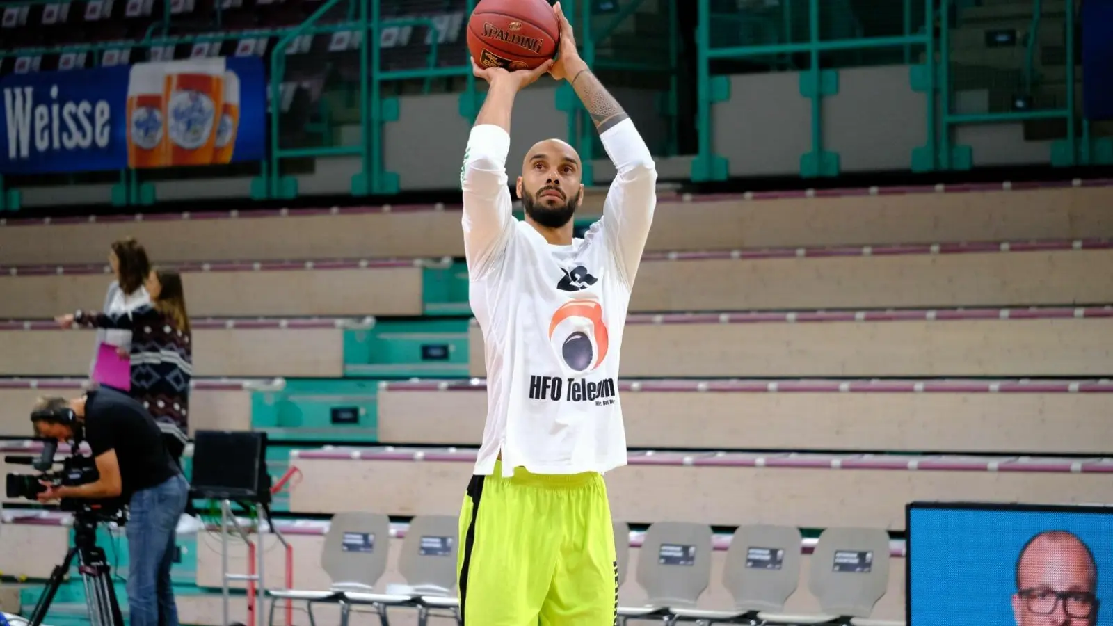 Läuft zum letzten Mal für medi auf: Justin Raffington. (Foto: Thorsten Ochs)