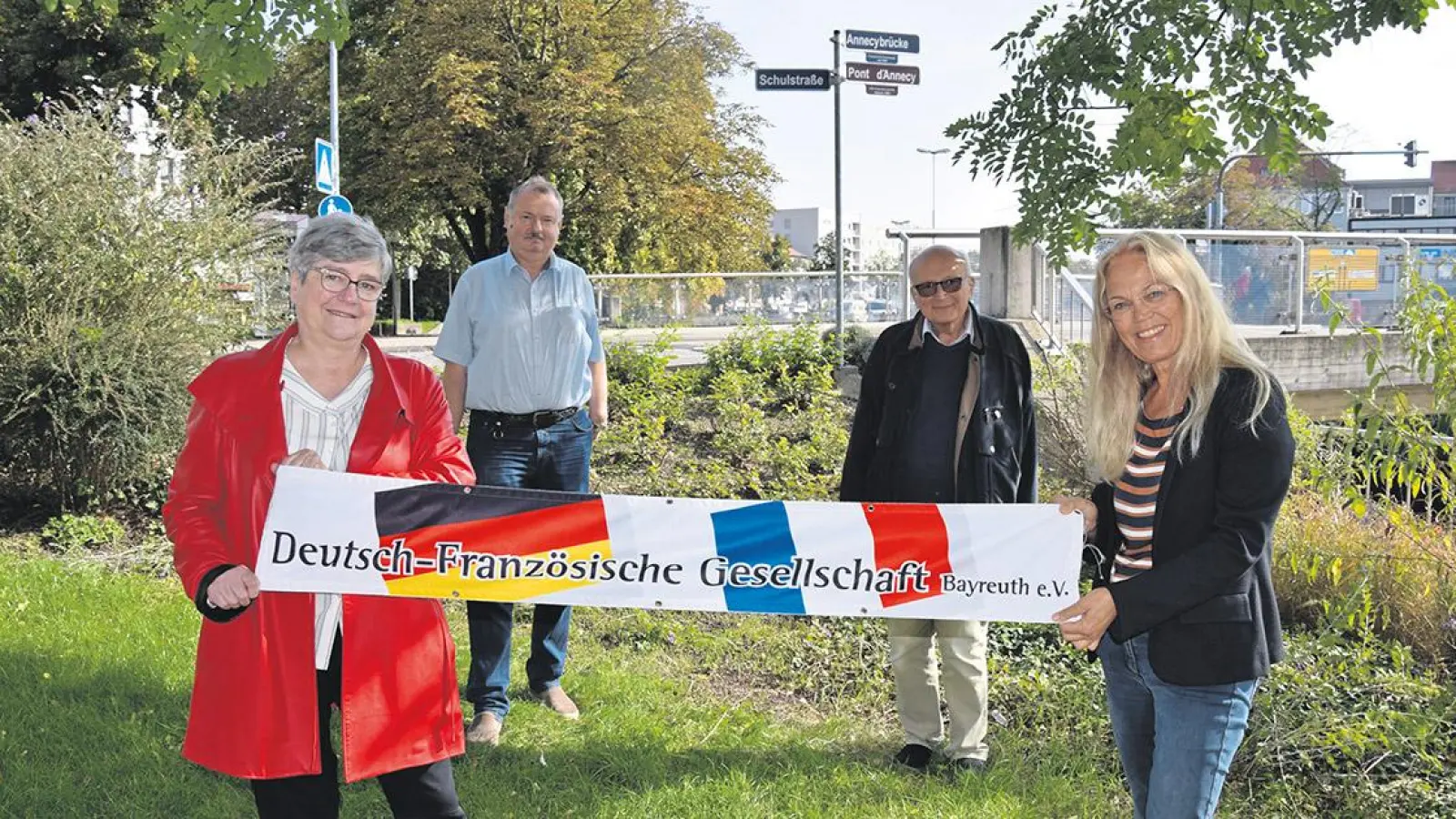 Nachrichten Bayreuth: Eine Brücke zwischen zwei Ländern (Foto: Mohr)