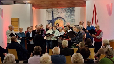 Das traditionelle Frühlingssingen in der Katharina-von-Bora-Kirche (Foto: Pfarramt Lutherkirche)