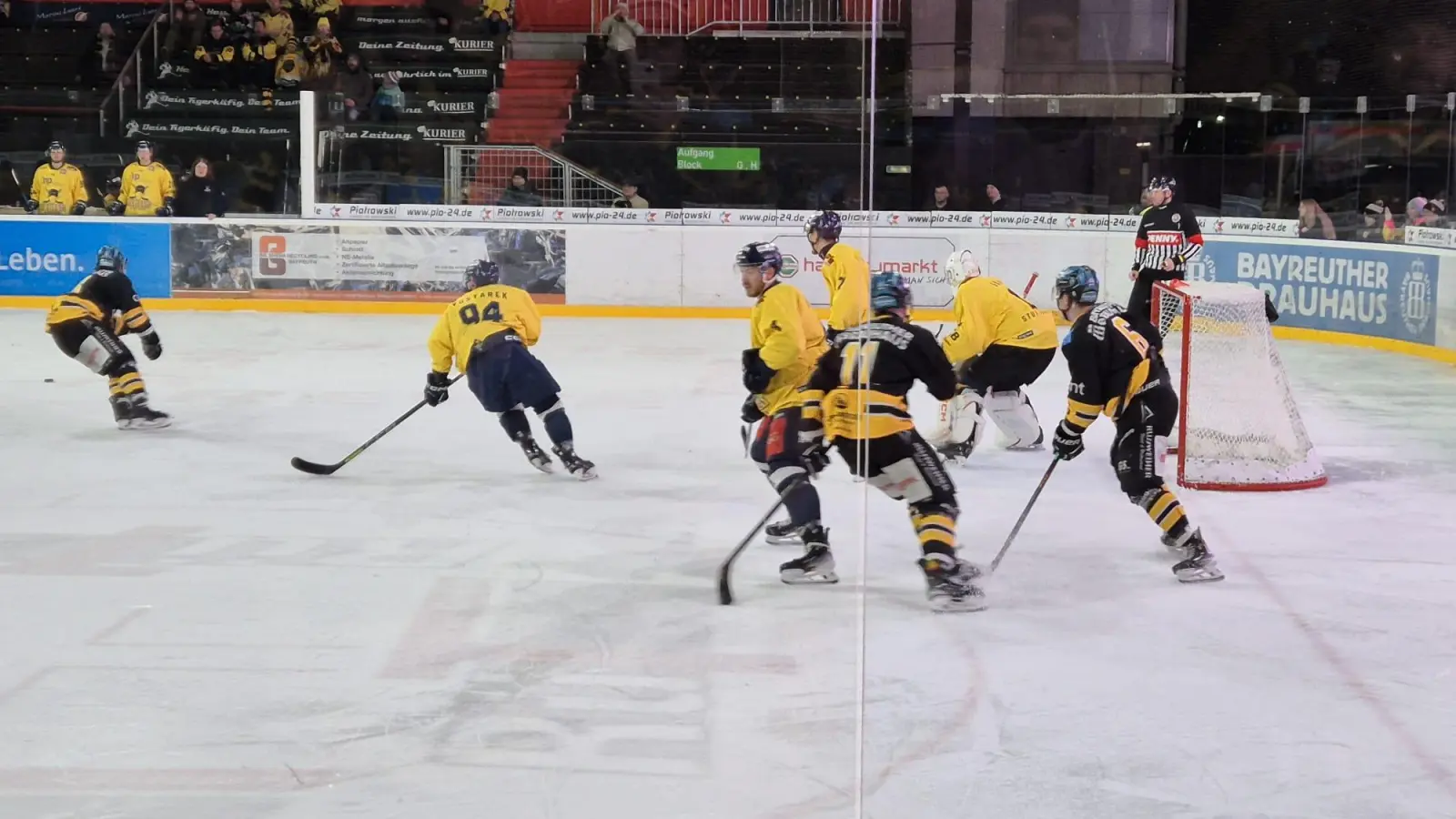 Aller Einsatz der Tigers half nichts, gegen die Stuttgart Rebels wurde mit 4:8 verloren. (Foto: Denise Preiss)