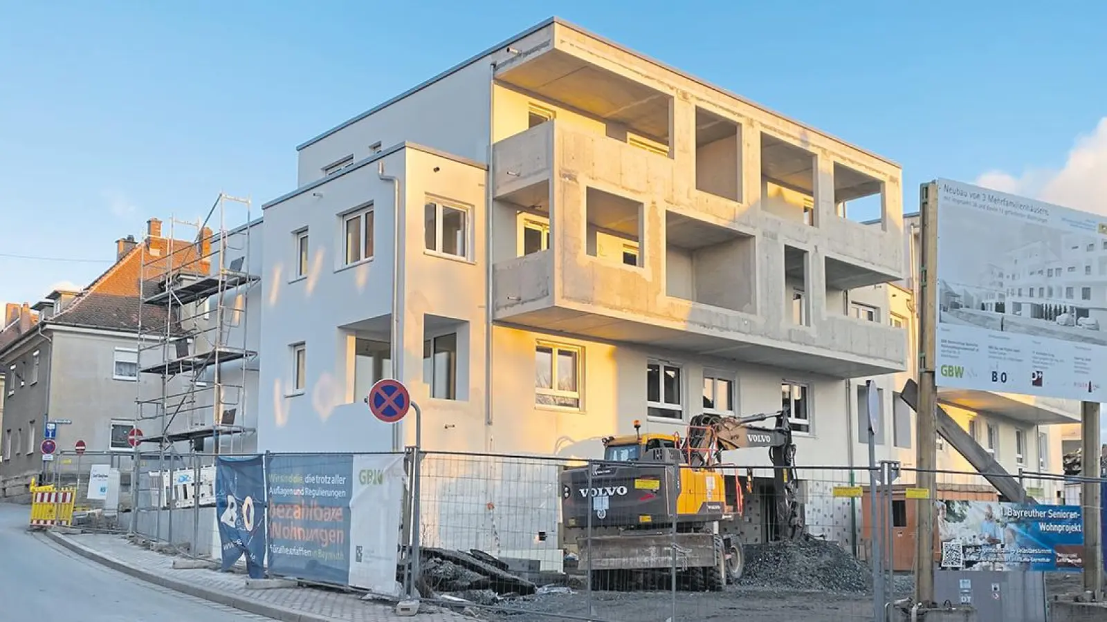 Sozialer Wohnungsbau: Stuckbergterrassen in der Brahmsstraße (Foto: Mohr)