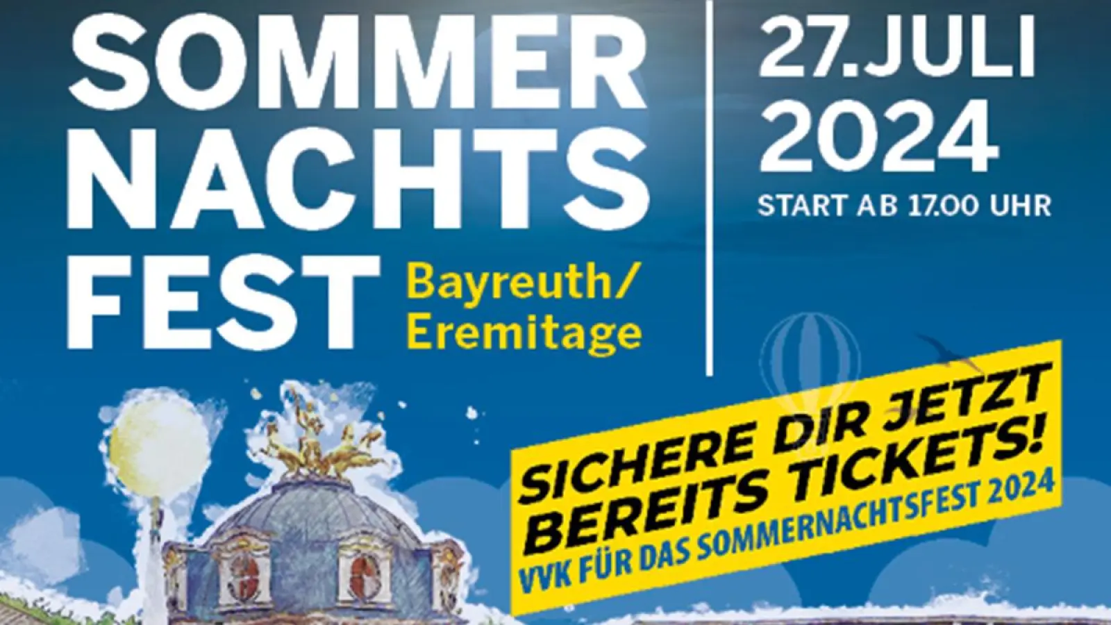 Karten für das Sommernachtsfest sind ab sofort erhältlich. (Foto: red)