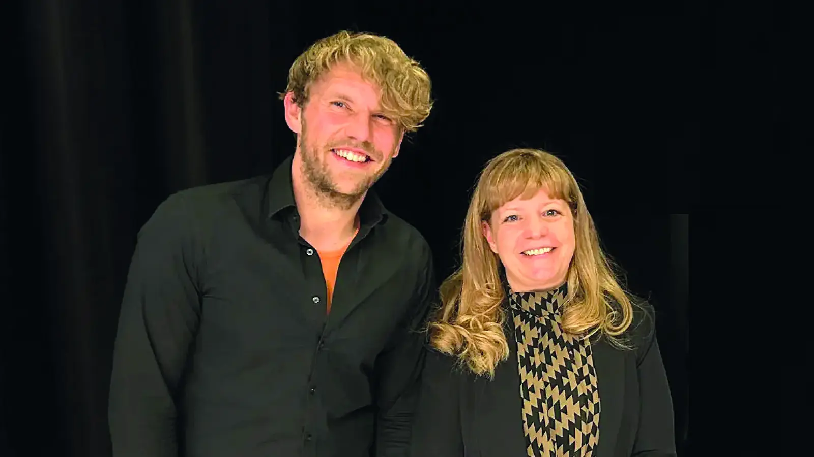 Wenn Veranstaltungen verschwinden, geraten Personalfragen in den Fokus: Florian André Unterburger und Eva Bär. (Foto: jm)