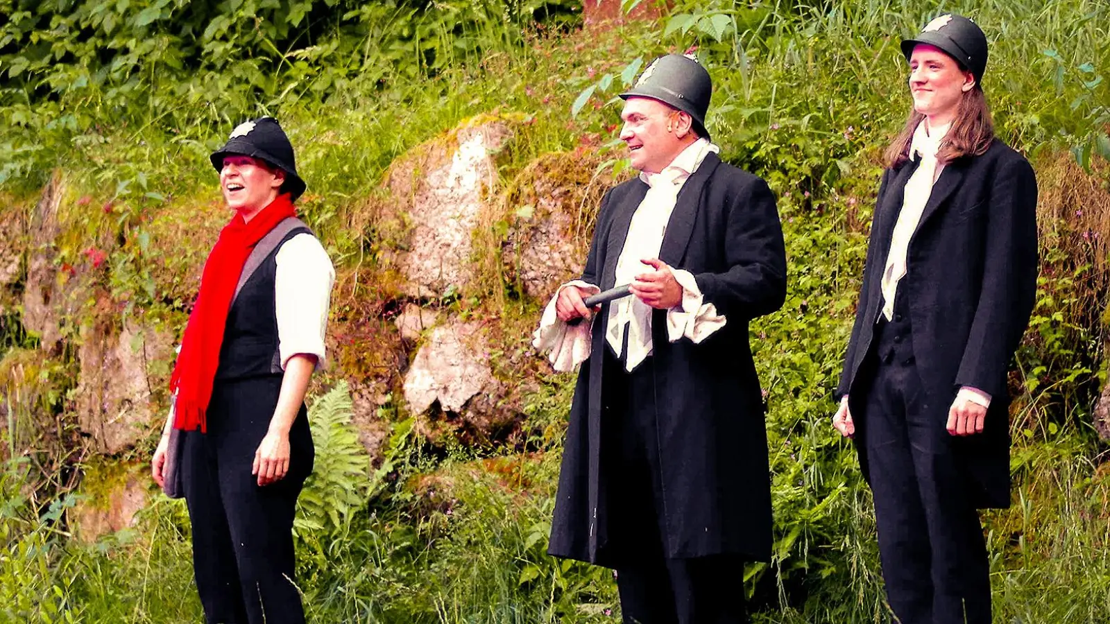 „Der Schmied von Pottenstein“ stammt aus der Feder von Intendant Daniel Leistner und basiert auf Motiven einer Pottensteiner Volkssage. (Foto: red)