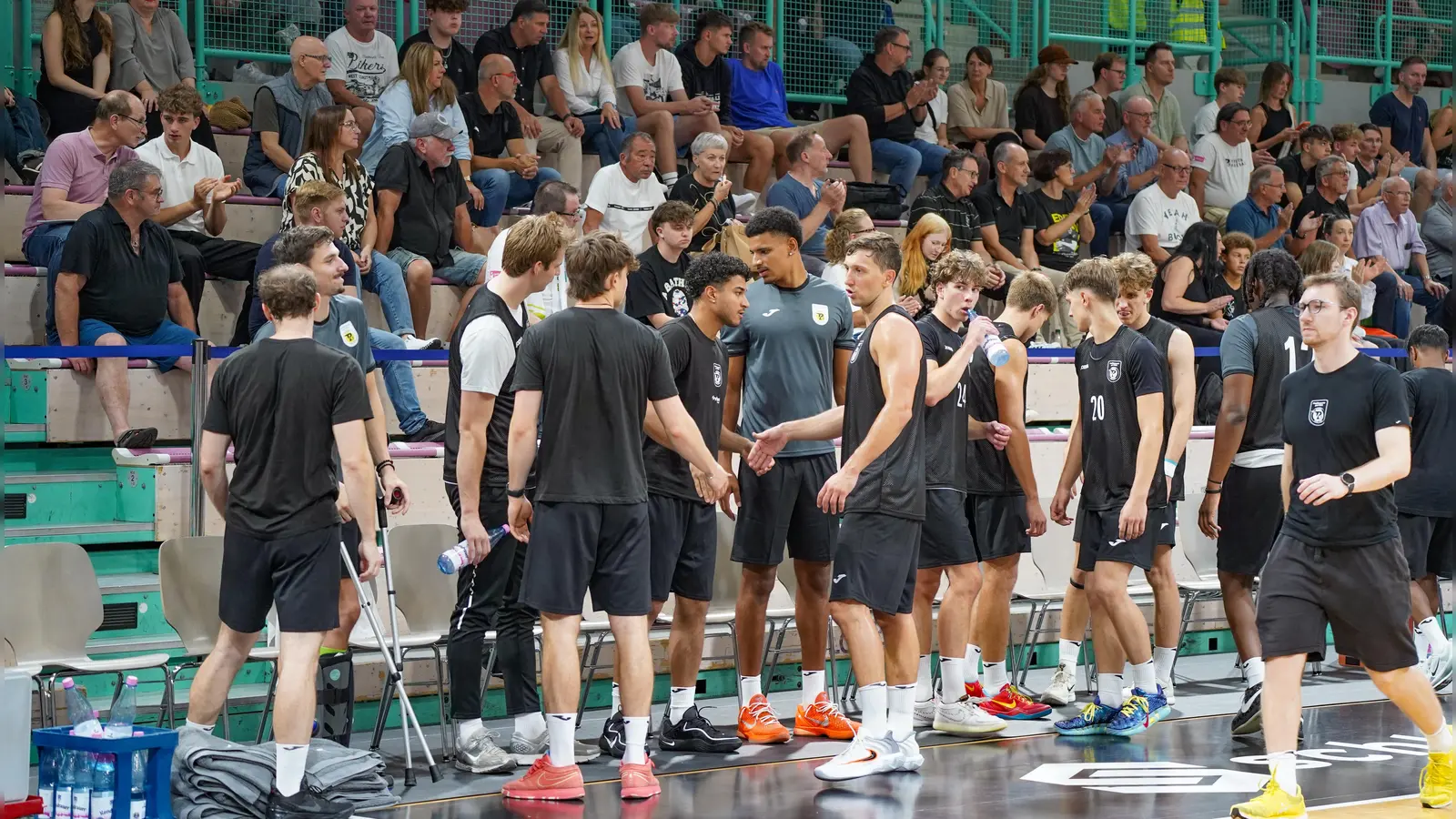 Beim Medikamente per Klick-Cup am 4. und 5. September hat das neu zusammengestellte Team von Medikamente per Klick Bayreuth die Chance, sich seinen Fans in der heimischen Oberfrankenhalle zu zeigen.  (Foto: sd)