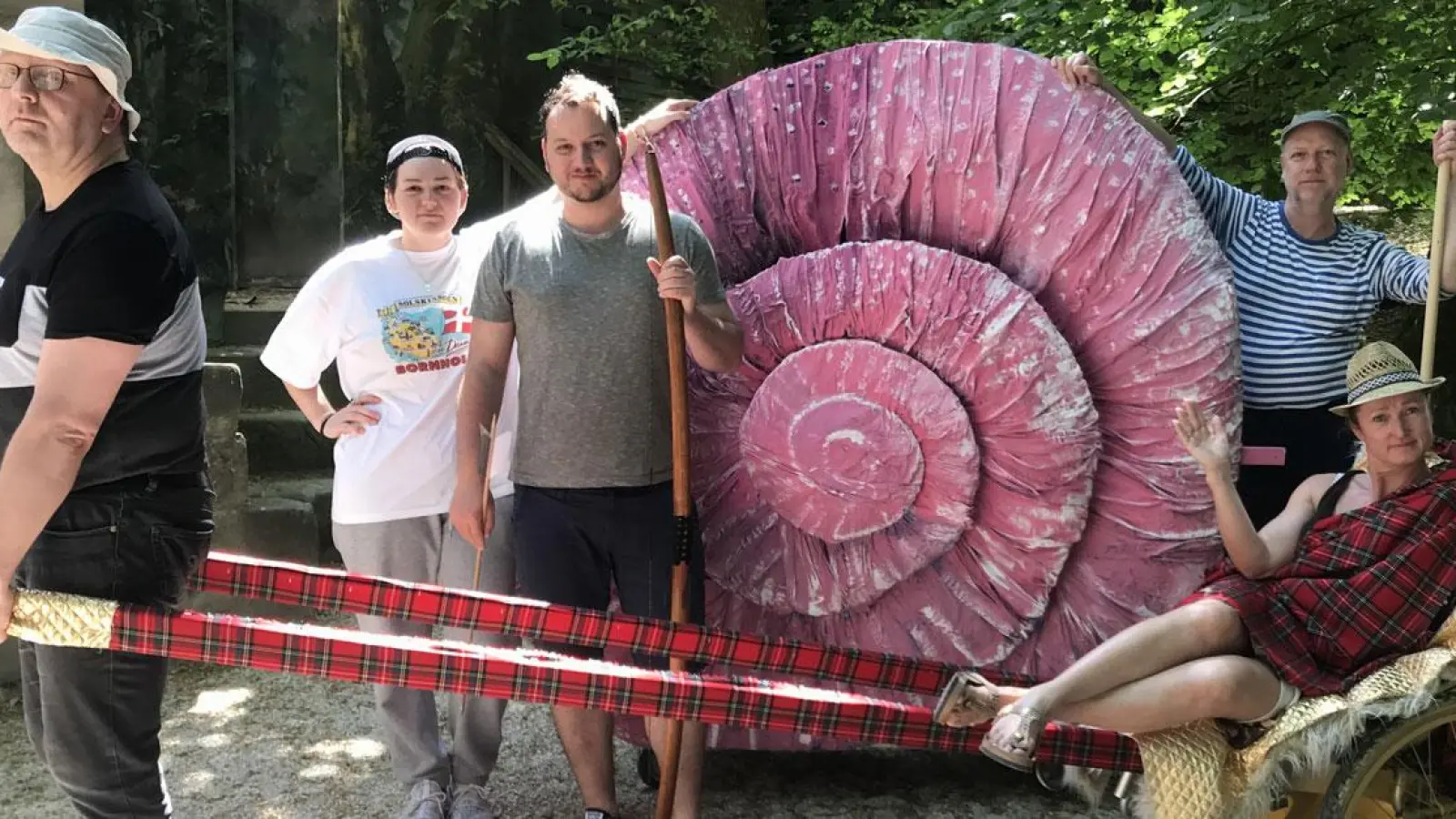 Robin Hood im Park der Eremitage (Foto: inBayreuth.de)