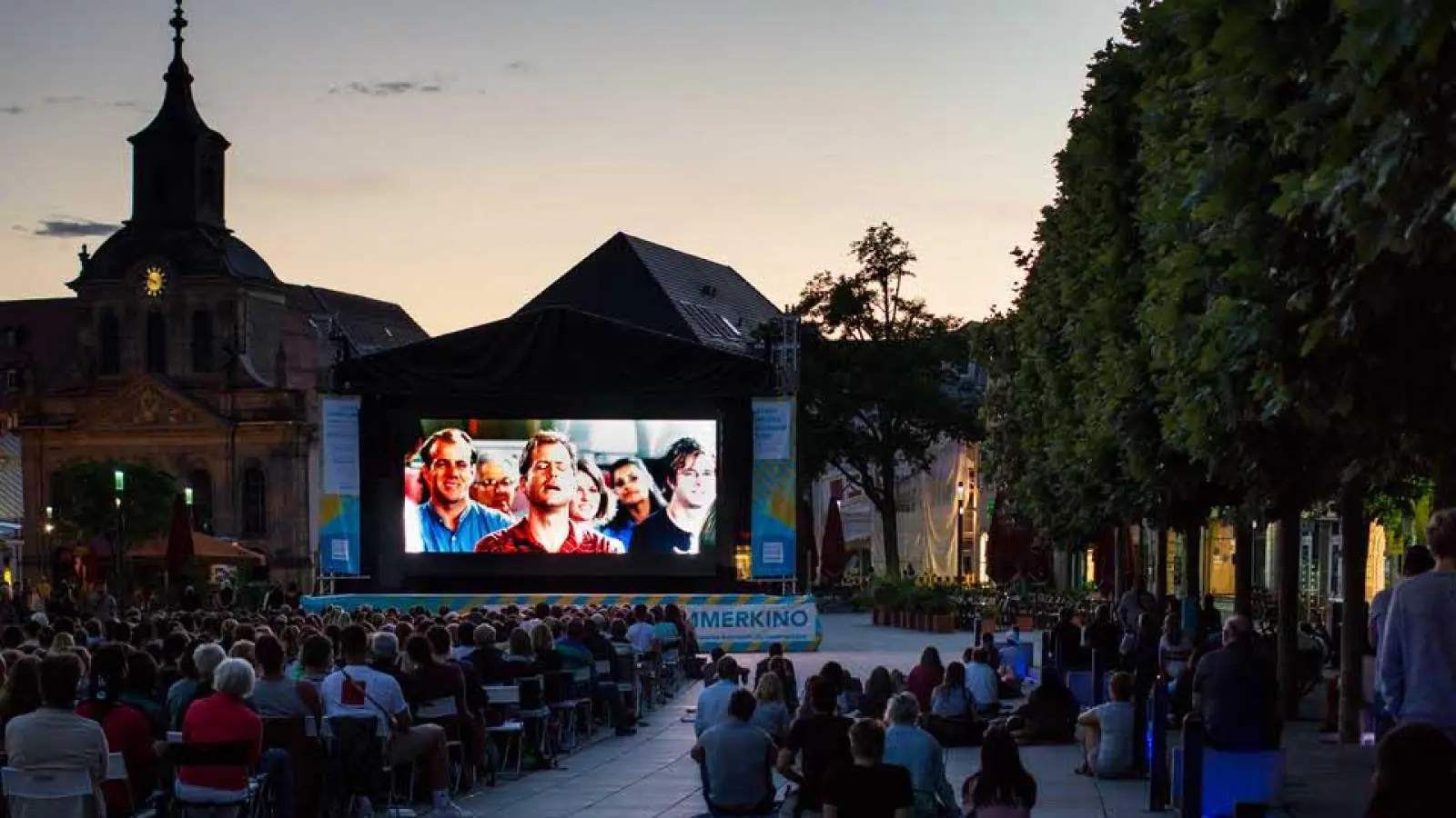 Rund 5.000 Filmbegeisterte besuchten vergangenes Jahr das Stadtwerke Sommerkino – dieses Jahr fällt die Veranstaltung aus. (Foto: Stadtwerke Bayreuth)