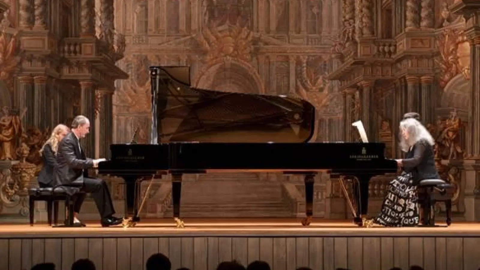 24.7.2024: Jura Margulis im Duo mit Martha Argerich  (Foto: Harbach)