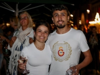 Ausgelassene Stimmung beim Weinfest.  (Foto: sd)