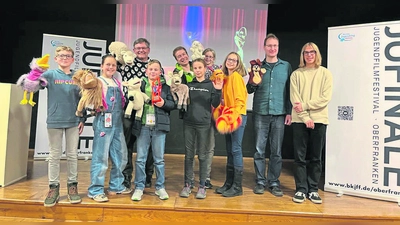 Das „Schaf Bärbel“-Videoteam der Schlosskirche Bayreuth freute sich 2023 über den Gewinn eines „Jugend-Oscars“.  (Foto: red / Archiv )