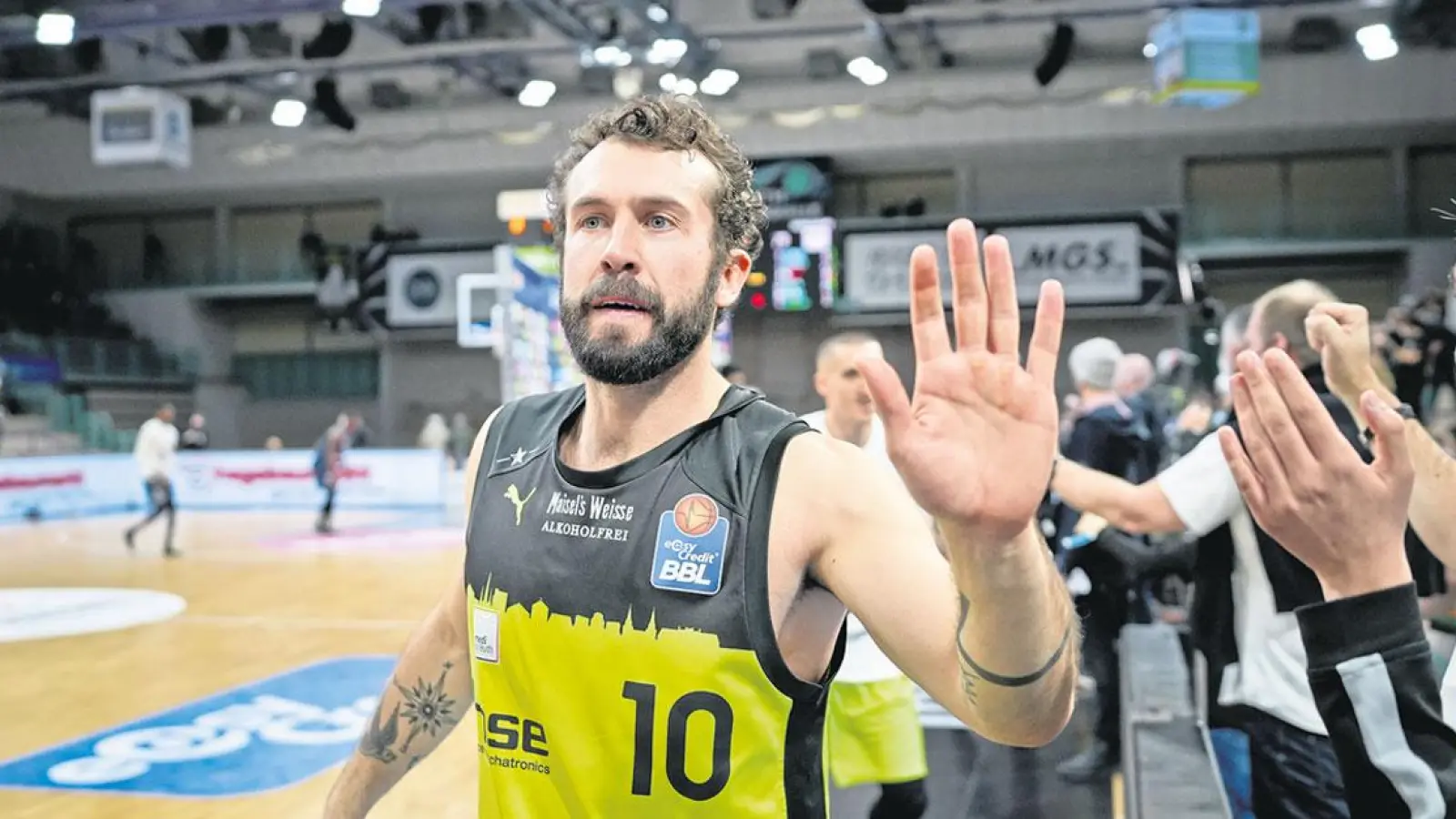 medi Bayreuth: Die BBL-Saison vernünftig beenden (Foto: Thorsten Ochs)