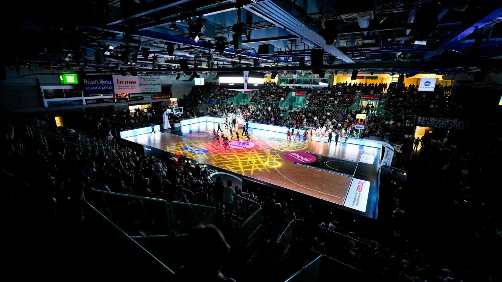 Oberfrankenhalle: neue sportliche Heimat von Moritz Plescher. (Foto: Thorsten Ochs)