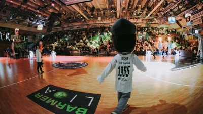 Am Freitag, 2. Oktober, steigt in der Oberfrankenhalle (Bild) das erste ProA-Saison-Heimspiel für Medikamente per Klick Bayreuth gegen die PS Karlsruhe Lions. (Foto: ochsenfoto.de/Thorsten Ochs)