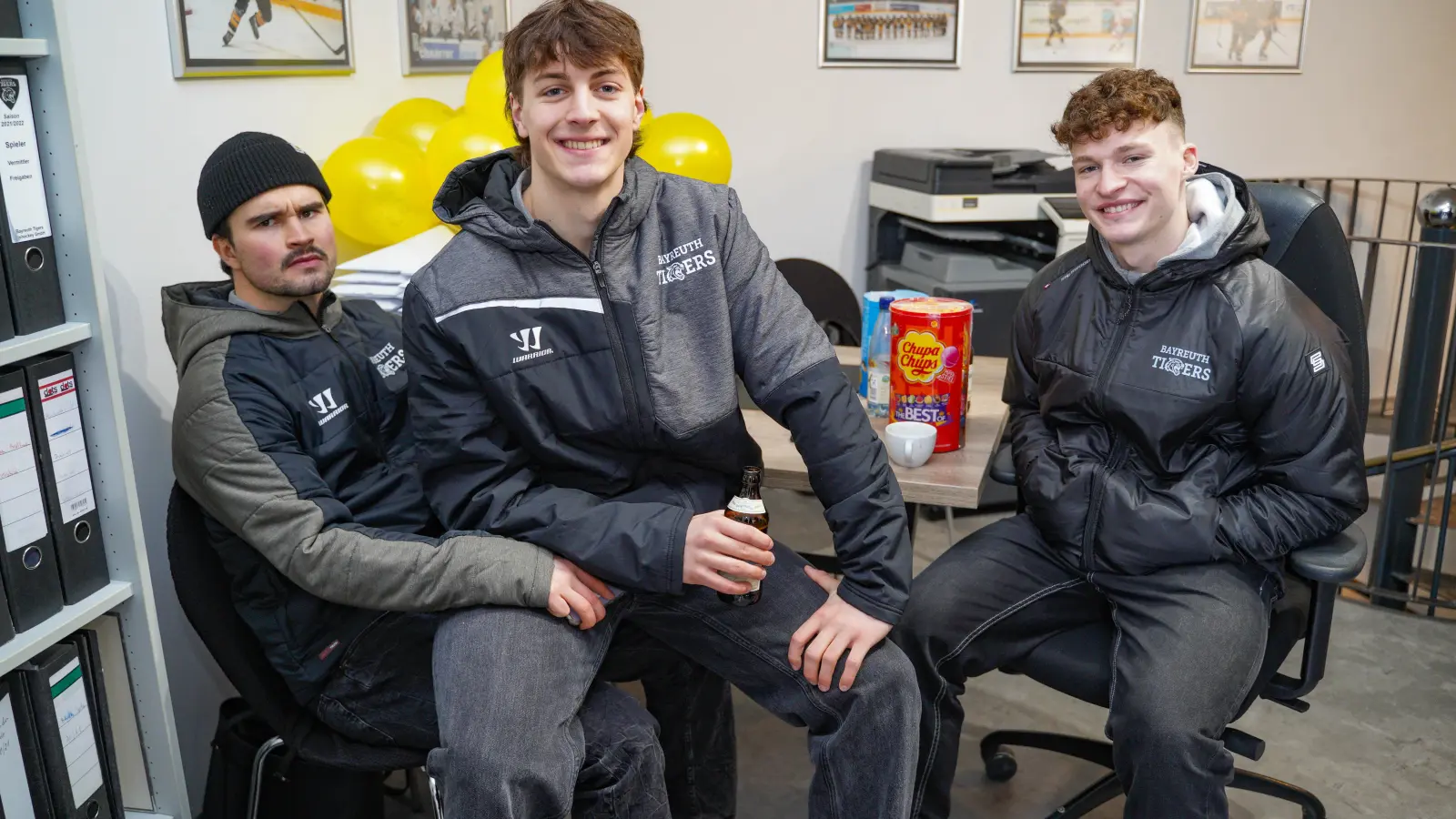 Fanshop und Geschäftsstelle der Bayreuth Tigers wurden am Samstag in der Opernstraße 1-3 eröffnet. (Foto: Stefan Dörfler)