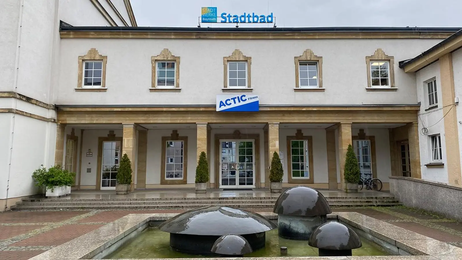 Stadtbad Bayreuth. (Foto: Lenkeit)