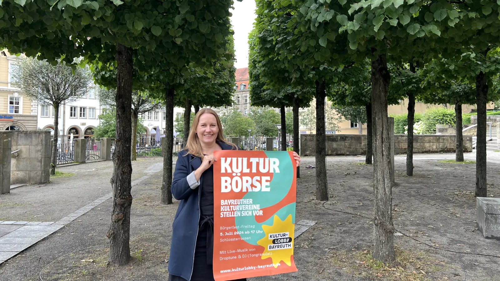 Am 5. Juli 2024 findet ab 17 Uhr auf den Schlossterrassen die zweite Kulturbörse der Kulturlobby Bayreuth statt. (Foto: ma)