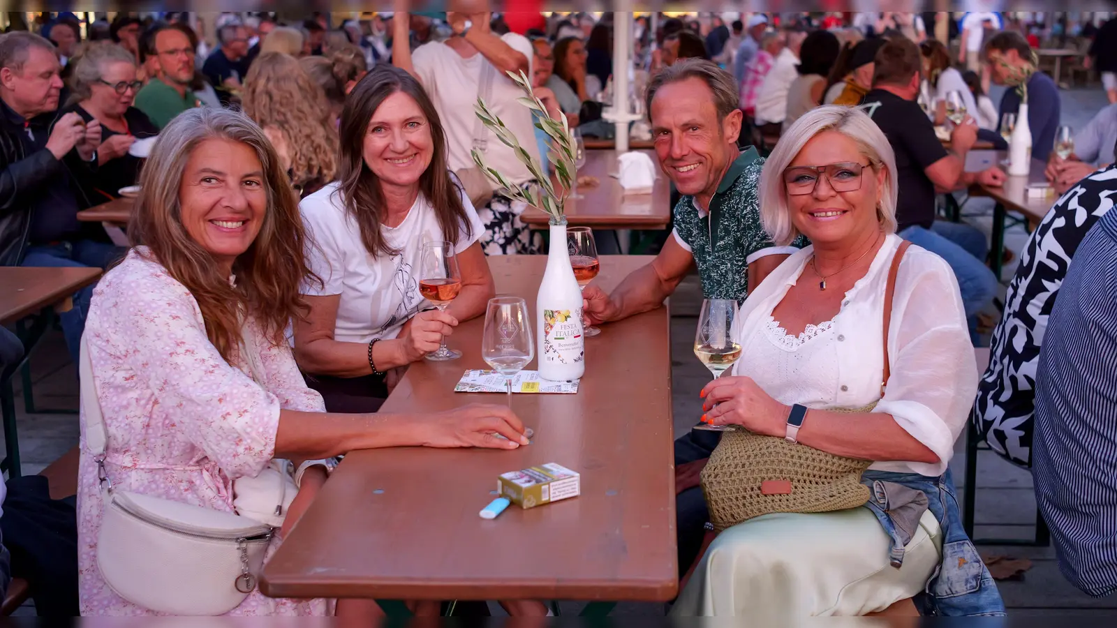Festa Italica bringt italienisches Lebensgefühl auf den Bayreuther Marktplatz.  (Foto: sd)