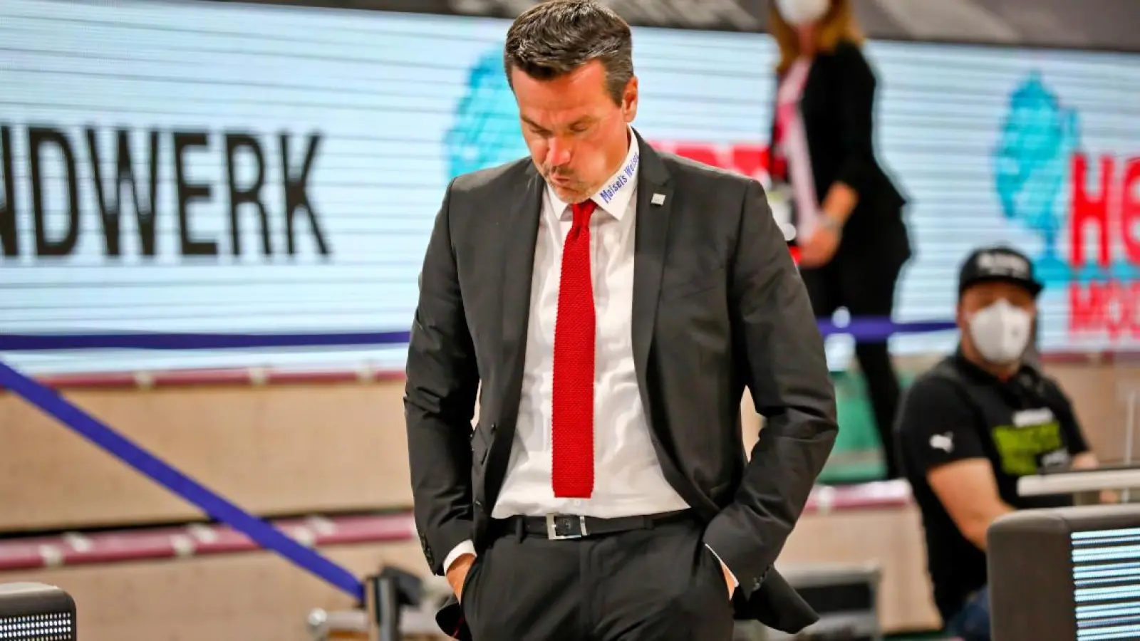 Raoul Korner bleibt weiter Trainer von medi bayreuth. Foto: Rudi Ziegler. (Foto: inBayreuth.de)