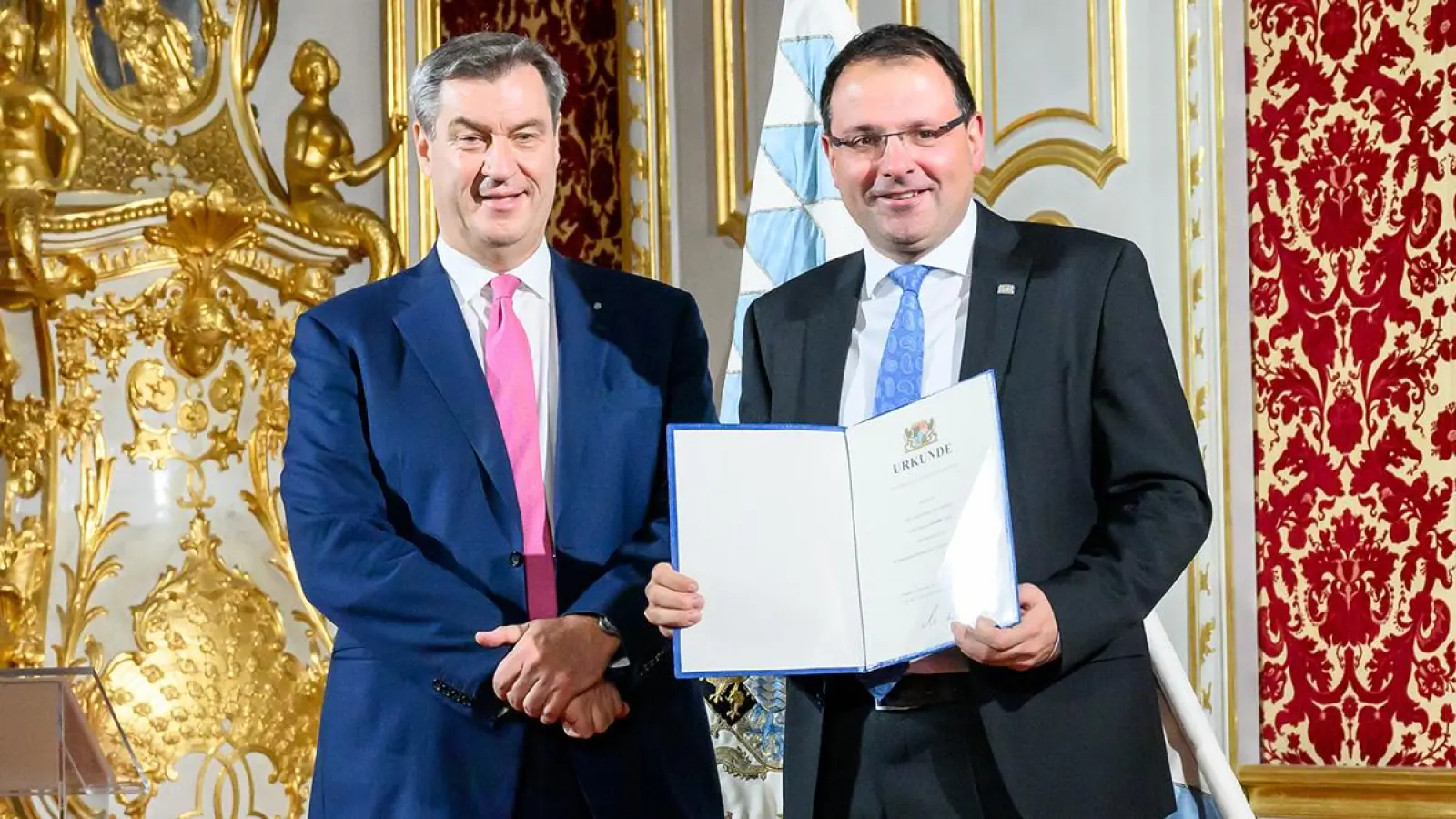 Martin Schöffel ist Staatssekretär. Anfang November erhält er seine Ernennungsurkunde von Ministerpräsident Markus Söder. (Foto: Jörg Koch/Bayerische Staatskanzlei)