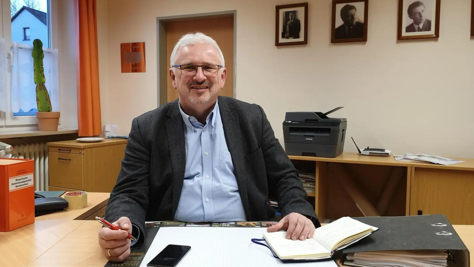 Bürgermeister Hans-Walter Hofmann will weiter einen strikten Sparkurs fahren. (Foto: red)