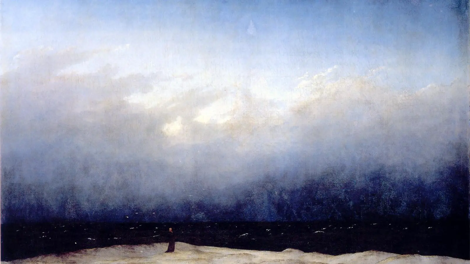 Der Mönch am Meer (Foto: Caspar David Friedrich)
