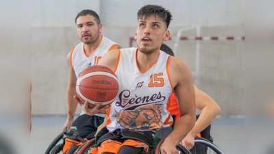 Der chilenische Nationalspieler Felipe Andres Castro Gutierrez ist in der kommenden Saison für das Rollstuhlbasketball-Zweitbundesligateam des RSV Bayreuth aktiv. (Foto: RSV Bayreuth)