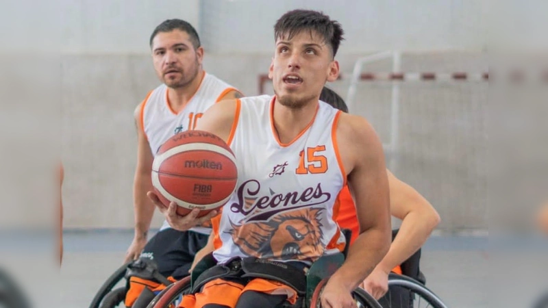 Der chilenische Nationalspieler Felipe Andres Castro Gutierrez ist in der kommenden Saison für das Rollstuhlbasketball-Zweitbundesligateam des RSV Bayreuth aktiv. (Foto: RSV Bayreuth)