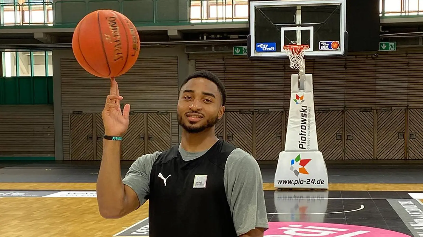 Brandon Childress von medi Bayreuth: Neuer Mann für die Crunch Time (Foto: Lenkeit)