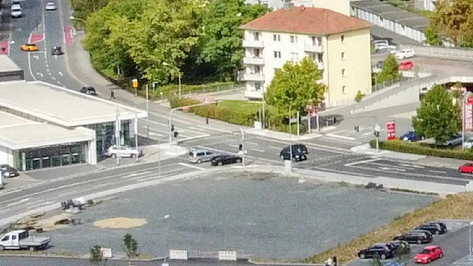 Neue Ampel in Bayreuth: Hier leuchtet sie ab morgen (Foto: Archiv Dörfler)