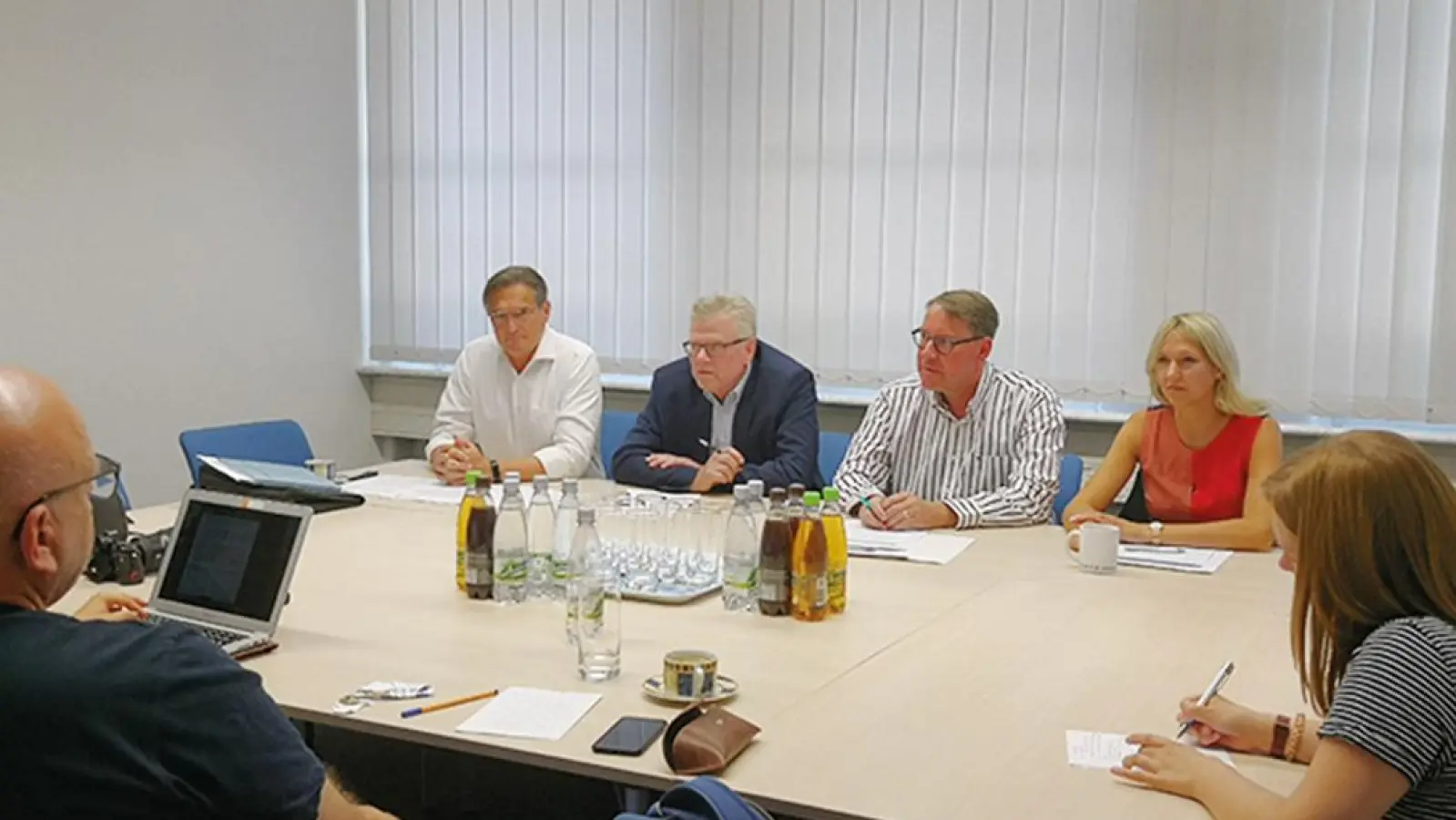 CSU Bayreuth Klima Pressekonferenz Hohl, Specht, Ebersberger, Launert Foto red (Foto: inBayreuth.de)