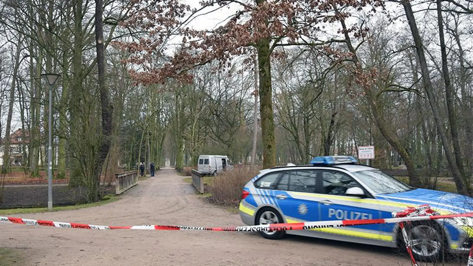 Leichenfund im Hofgarten Bayreuth (Foto: Jessica Mohr)
