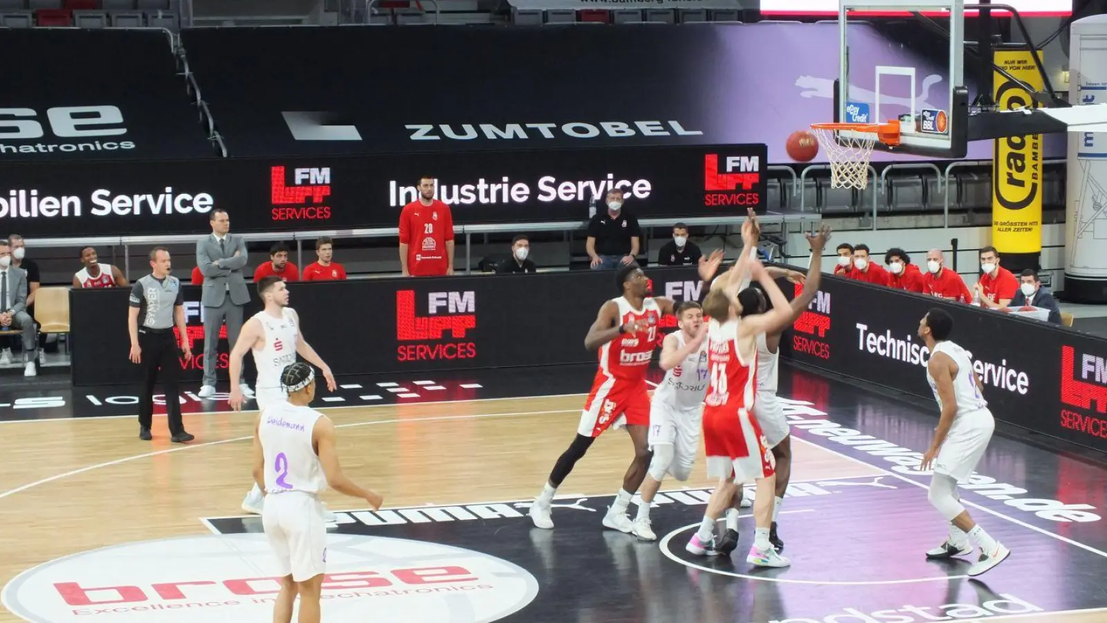 Bamberg gg. Goettingen 07.05.21 Foto Roland Schmid (Foto: Roland Schmidt)