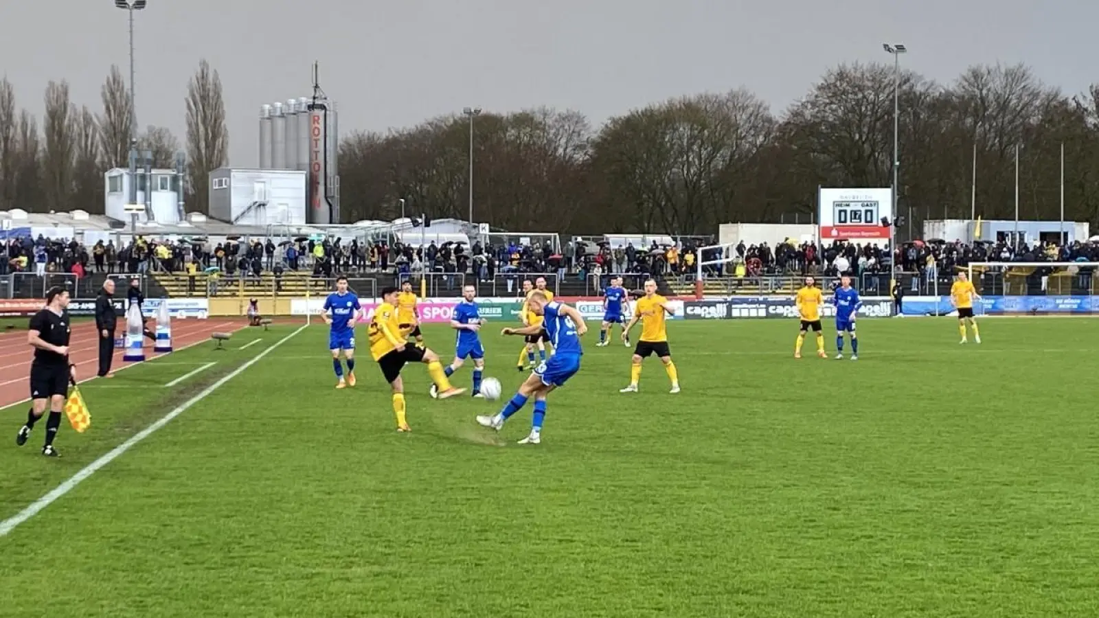 SpVgg Bayreuth gg SV Meppen 31.03.23 (Foto: Stefan Dörfler)